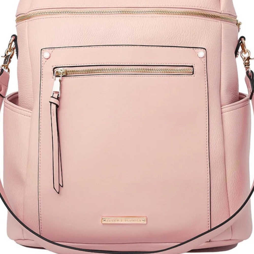 Poppy & Peonies Commuter Backpack - Blush